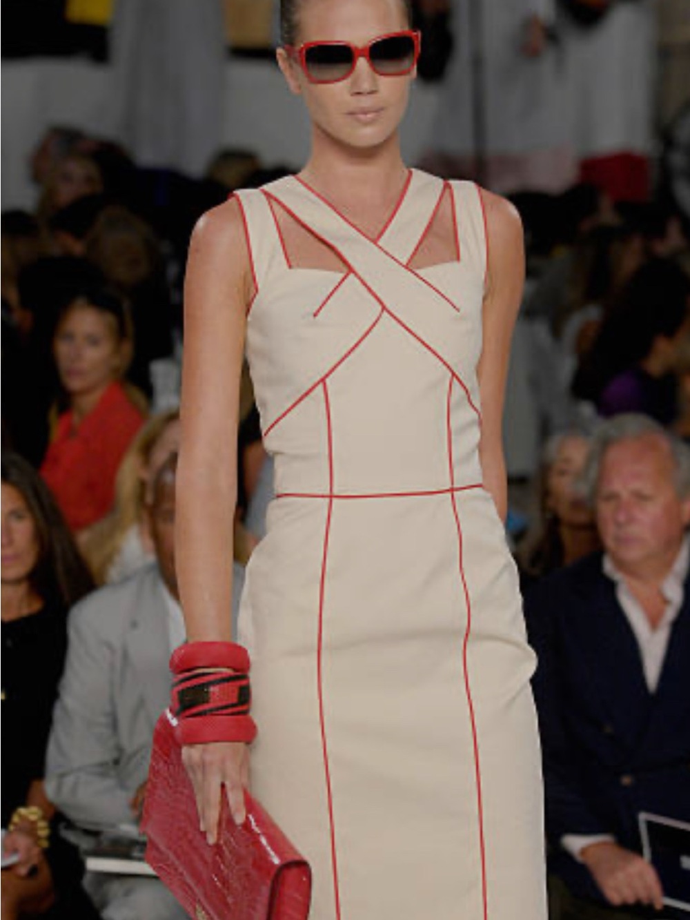 Oscar De La Renta Runway woven bracelet